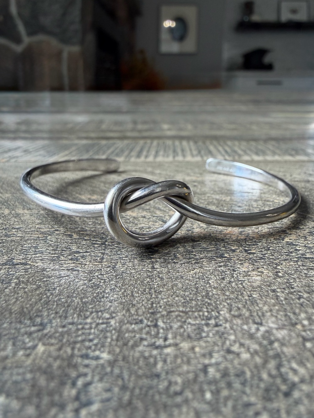 Bond Boyd Sterling Love Knot Bracelet